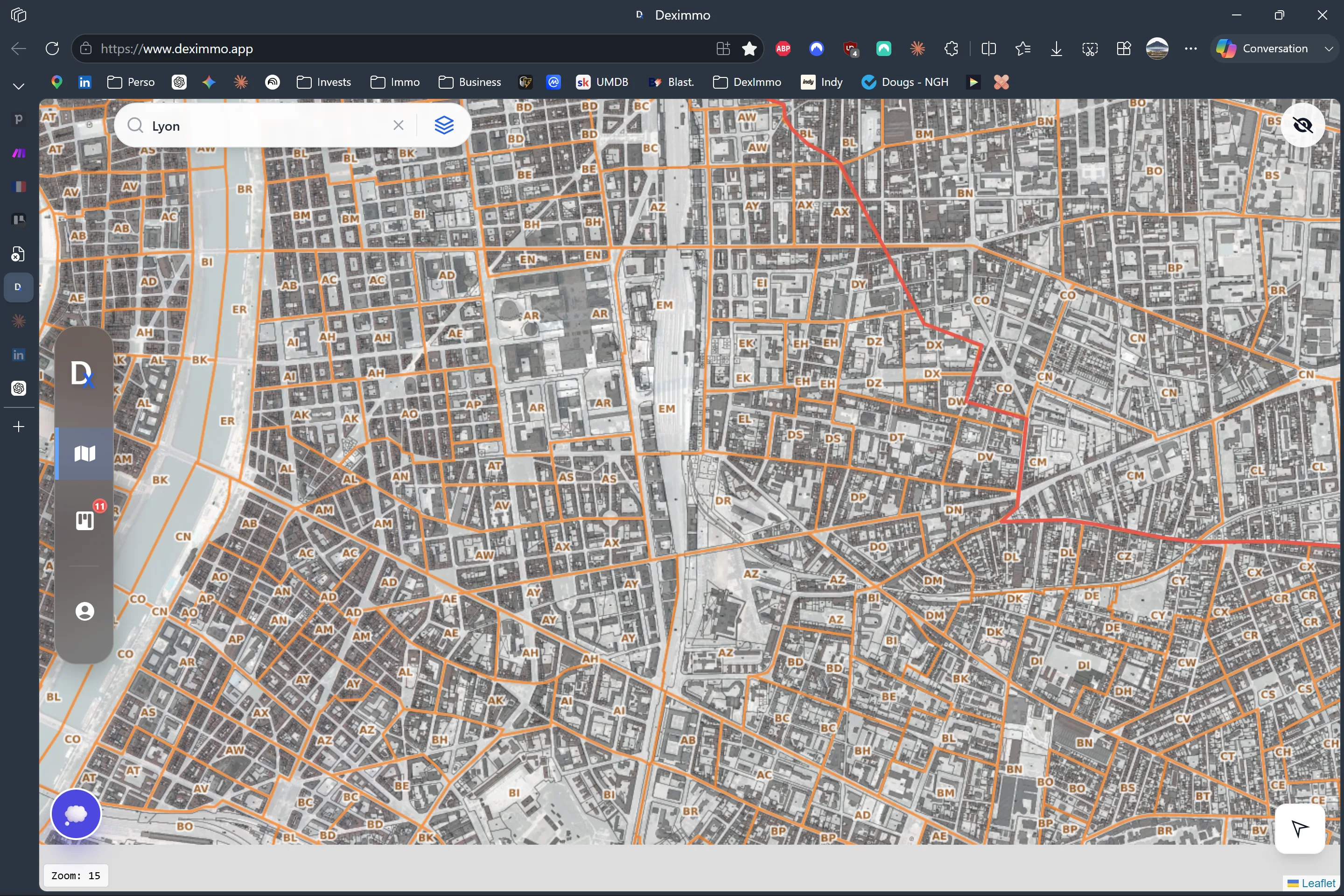 DexImmo — Cadastre